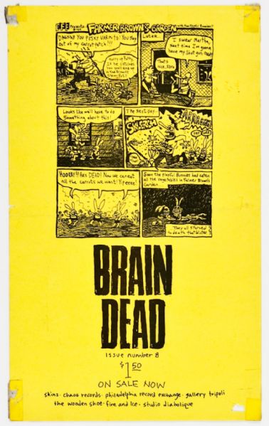 "Brain Dead" Issue Number 8 Original Poster